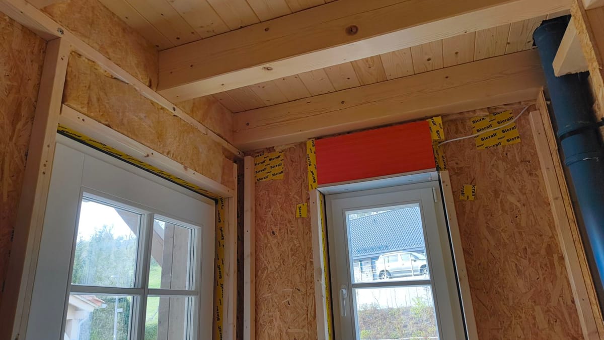 So, 12.04.2026 - Rolladenkästen gedämmt