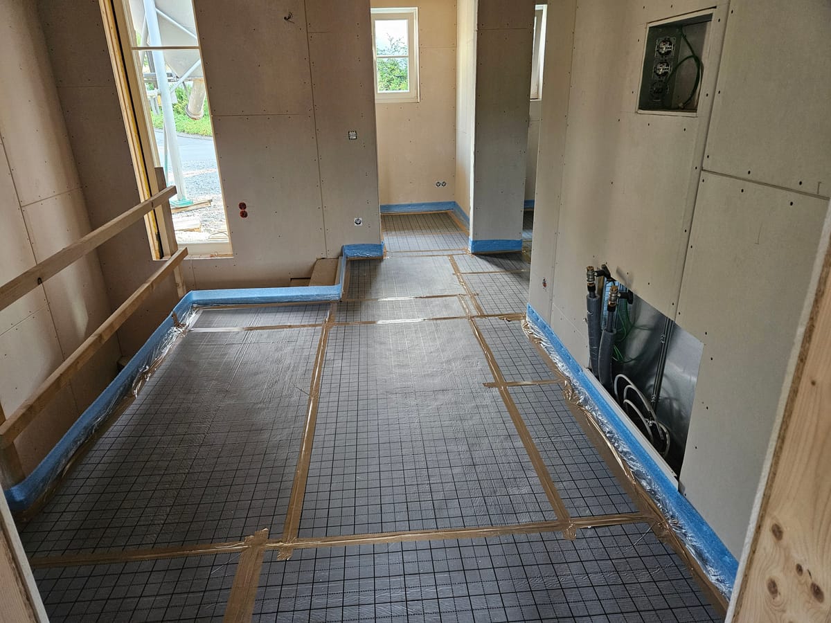 Mi, 05.08.2026 - Estrich Unterbau