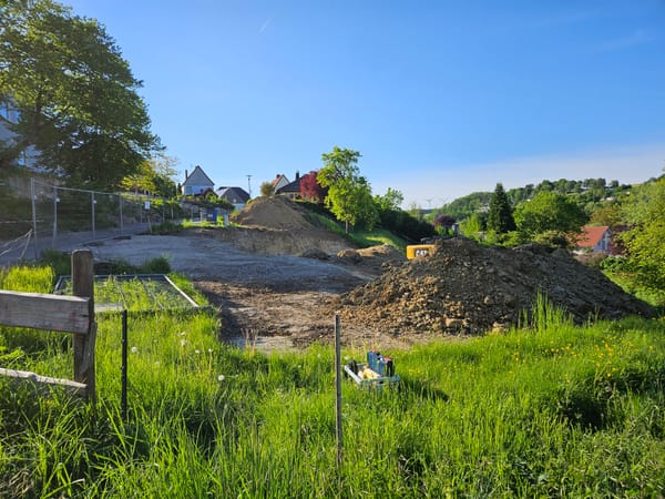 Mi, 14.03.2025 - Erdarbeiten Tag 2