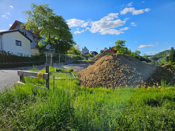 Do, 15.05.2025 - Erdarbeiten Tag 3