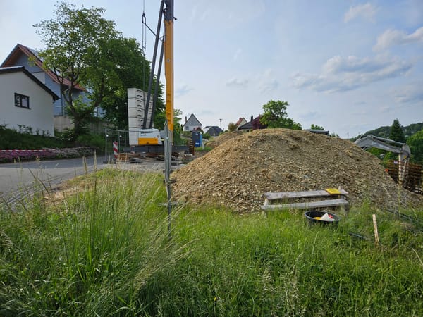 Di, 03.06.2025 - Kellerbau Tag 5