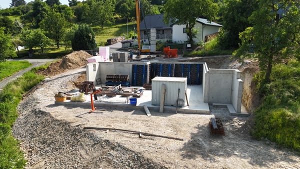 Fr, 13.06.2025 - Wände betoniert