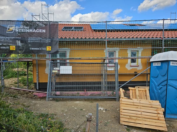 Mo, 15.09.2025 - Elektro und Putz