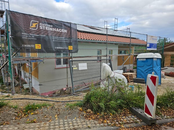 Mo, 22.09.2025 - OSB und Putz