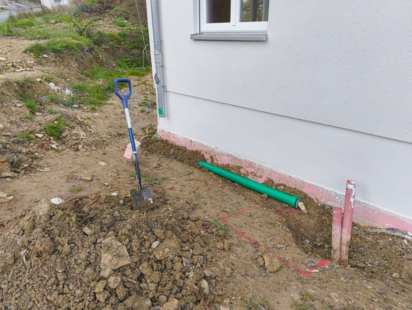 We, 15/16.11.2025 - Abfluss Wärmepumpe, Außenzapfstelle und Waschküche