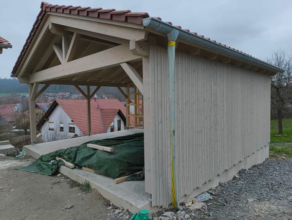 Do/Fr, 04/05.12.2025 - Fassade Carport