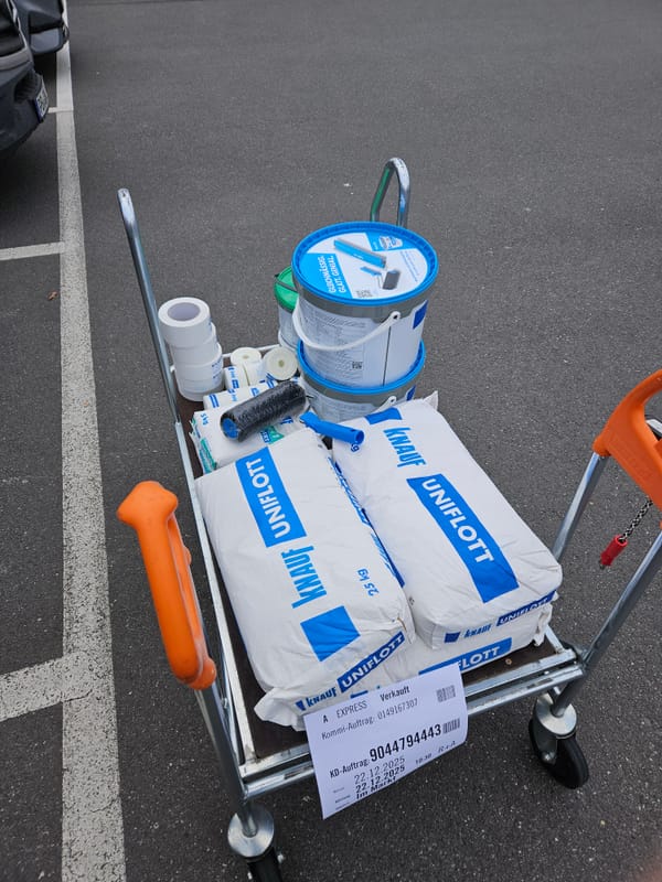 Mo, 22.13.2025 - Großeinkauf und Waschküche